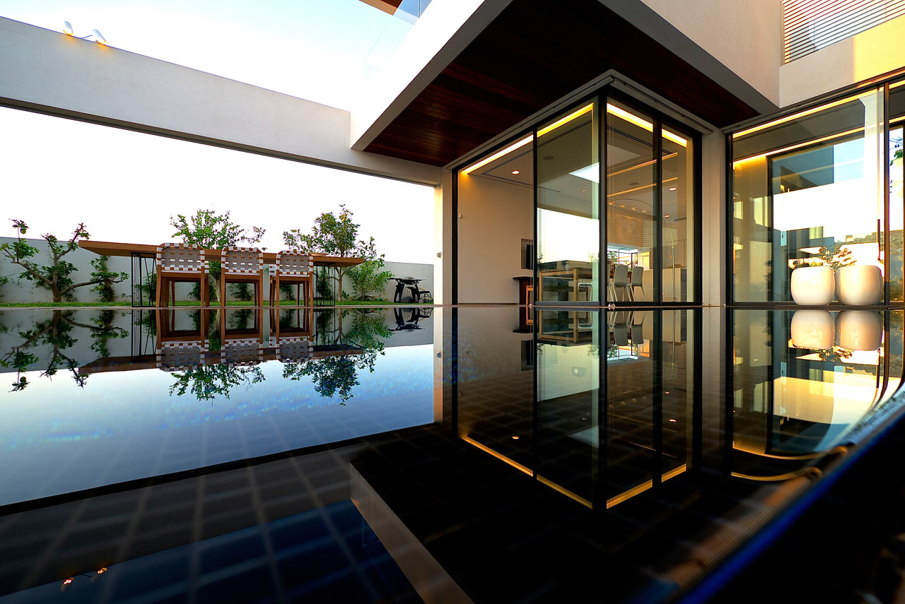 Thiết kế biệt thự trệt đẹp có bể bơi mang lại không gian sống chất lượng