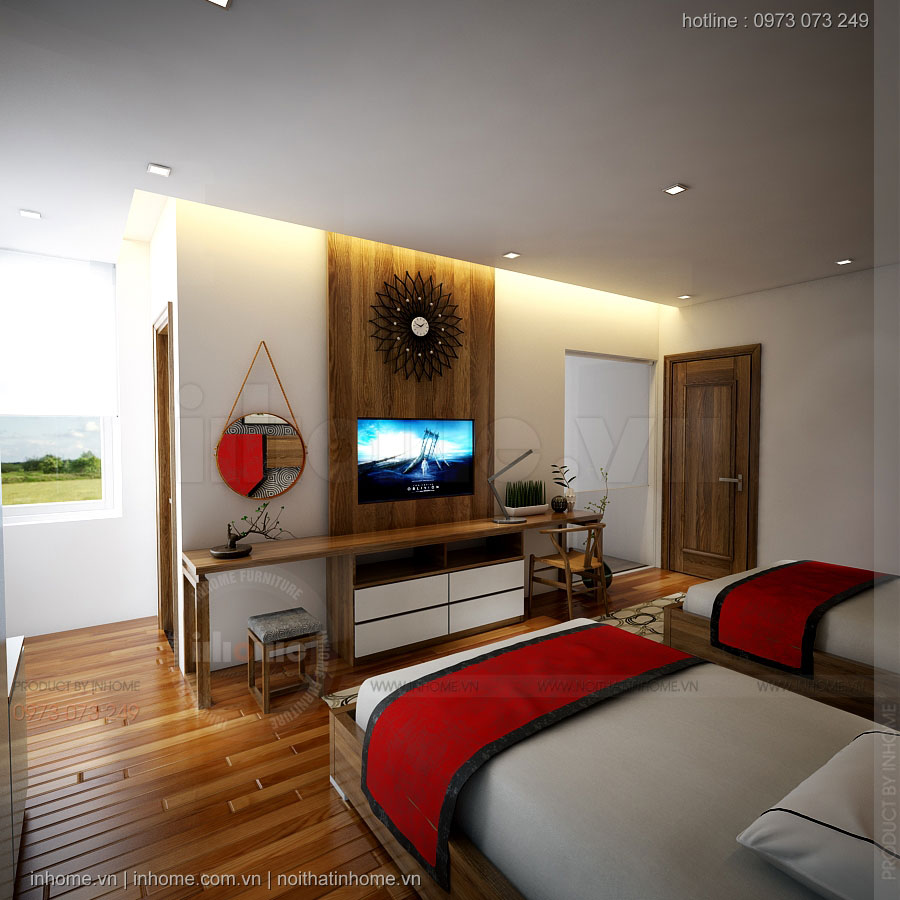 Thiết kế nội thất khách sạn Mini