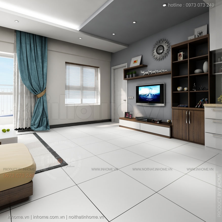 Thiết kế nội thất chung cư chị Hương - Gia Lâm