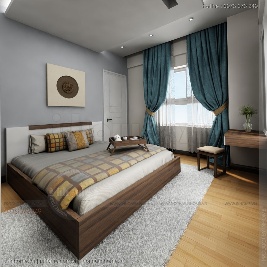 Thiết kế nội thất chung cư chị Hương - Gia Lâm