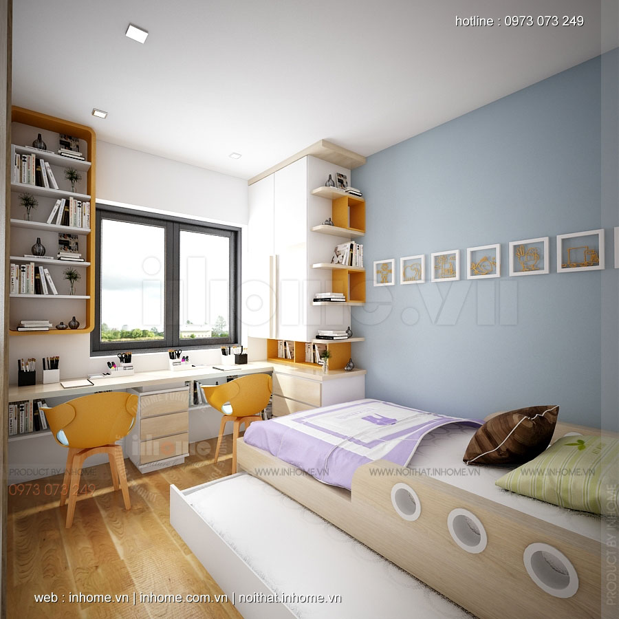 Thiết kế nội thất chung cư Handiland Thịnh Liệt