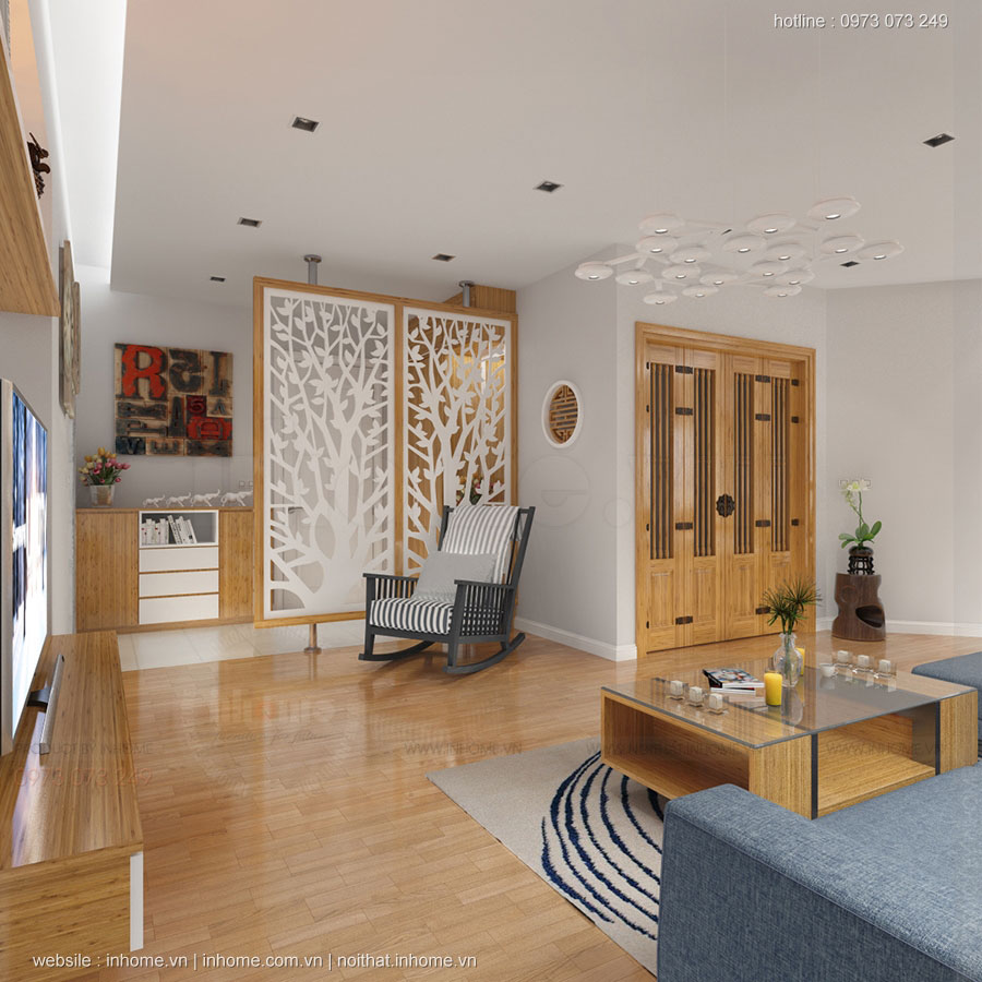 Thiết kế nội thất chung cư 100m2 đẹp và ấn tượng nhất | Inhome