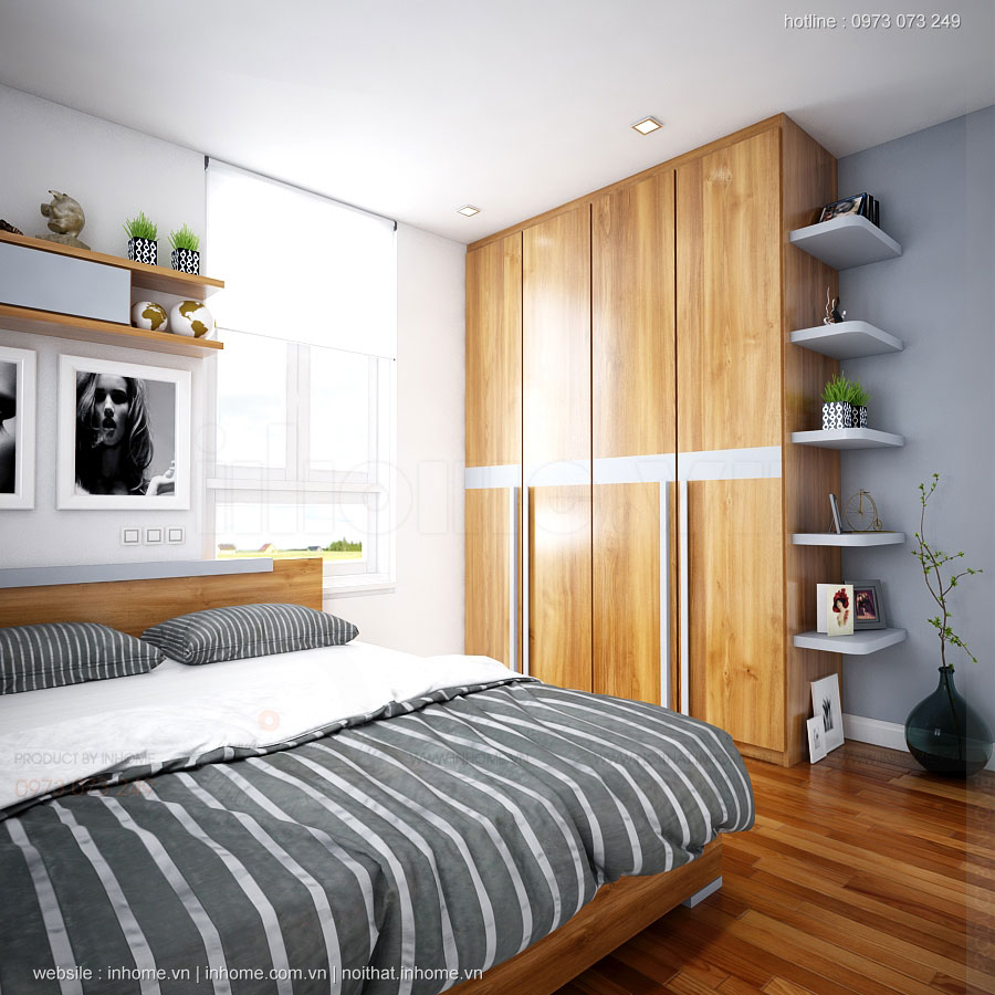 Thiết kế nội thất chung cư 80m2 đẹp, hiện đại nhất năm 2019 | Inhome