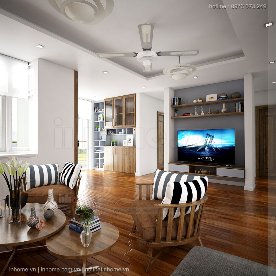 Top 10 mẫu thiết kế nội thất chung cư 90m2 hiện đại và sang trọng
