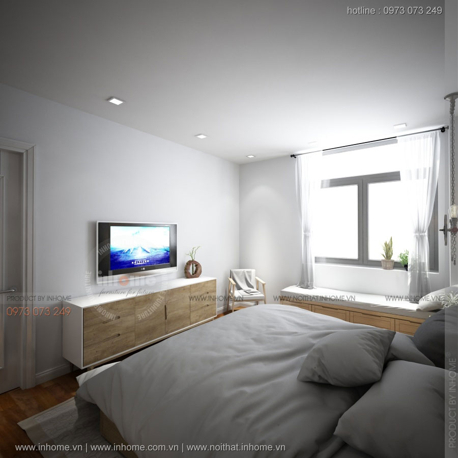 Thiết kế nội thất chung cư ecopark theo phong cách đương đại 10
