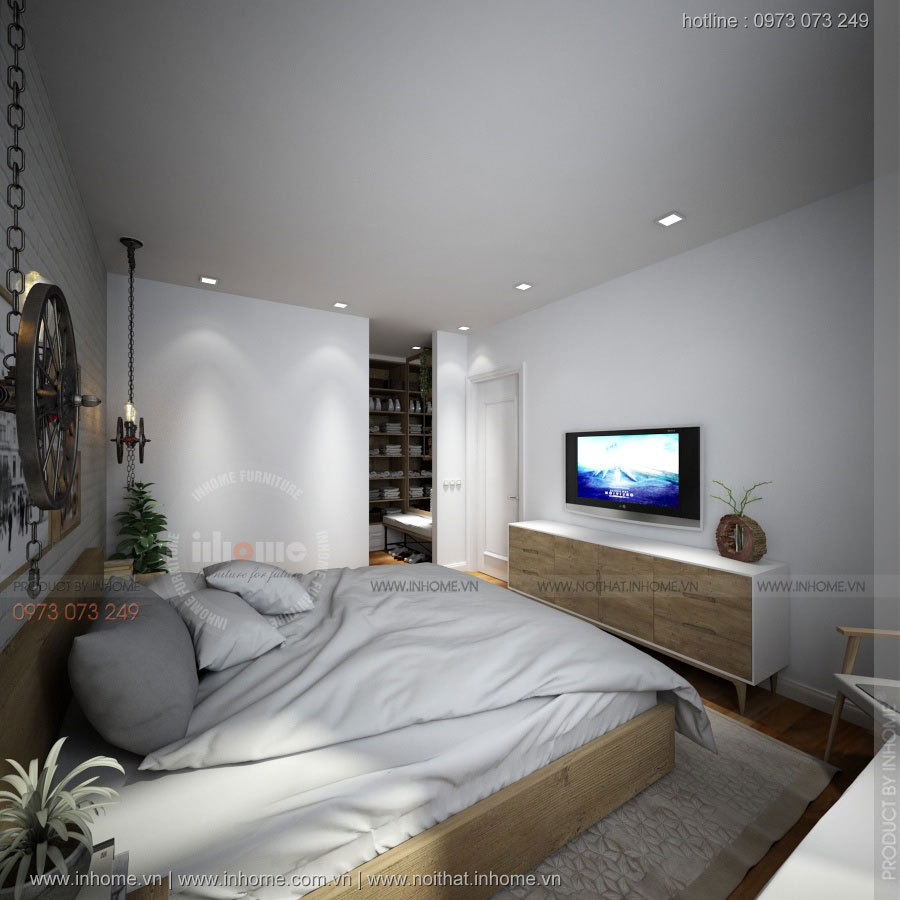 Thiết kế nội thất chung cư ecopark theo phong cách đương đại 11