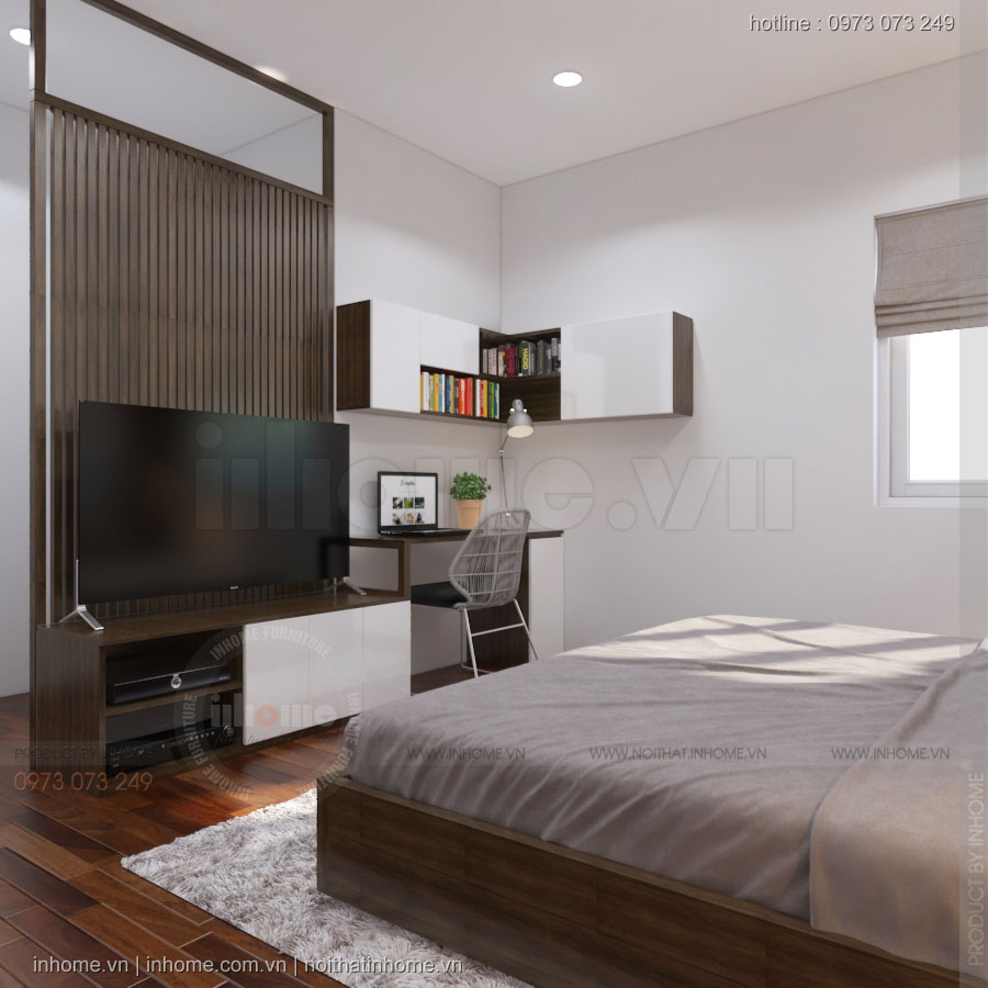 Thiết kế nội thất chung cư NewSkyline - Văn Quán