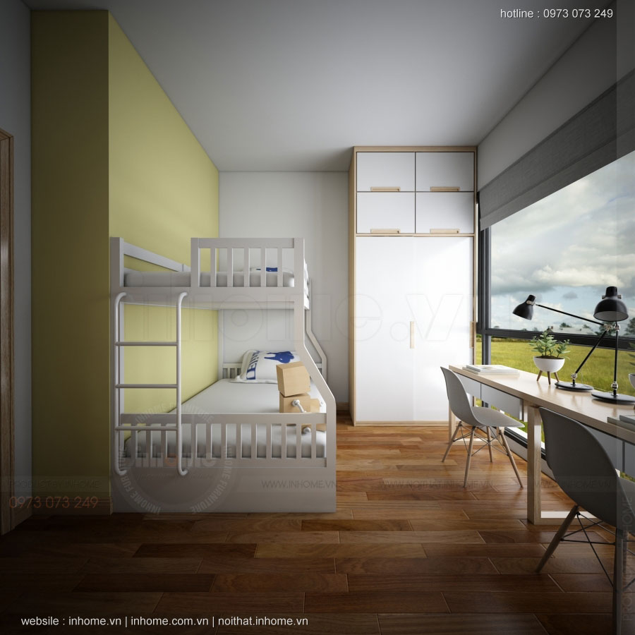 Thiết kế nội thất chung cư N02 T1 Ngoại Giao Đoàn 17