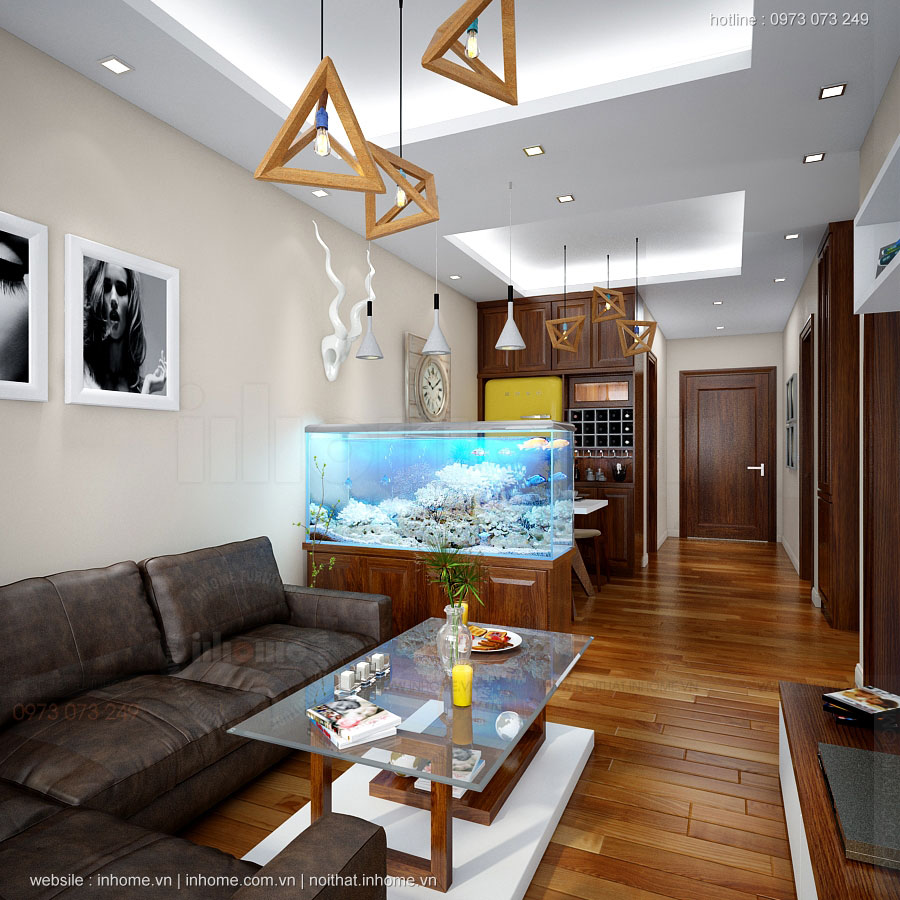 Thiết kế nội thất chung cư Phạm Văn Đồng