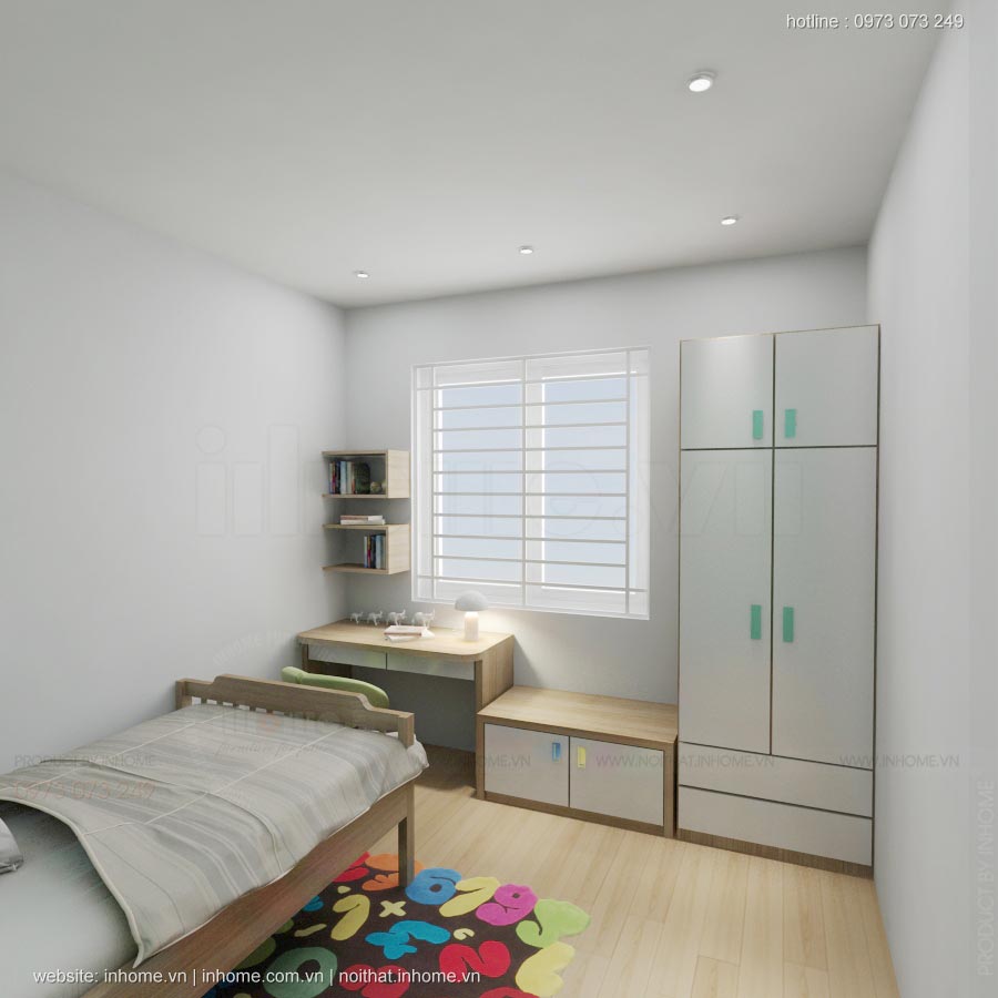 Thiết kế nội thất chung cư 18T2 Lê Văn Lương