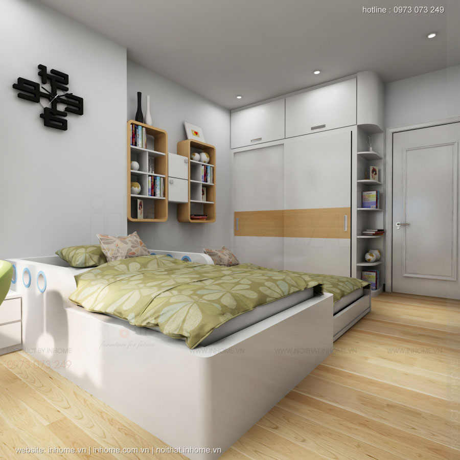 Thiết kế nội thất chung cư Skylight 15