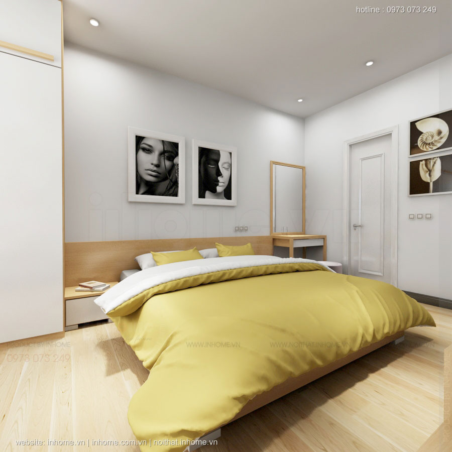 Thiết kế nội thất chung cư Skylight 10