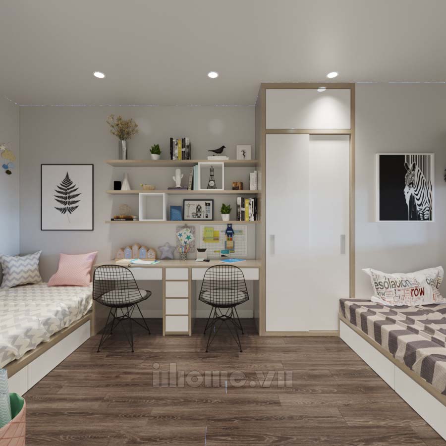 Thiết kế nội thất chung cư COMA Minh Khai