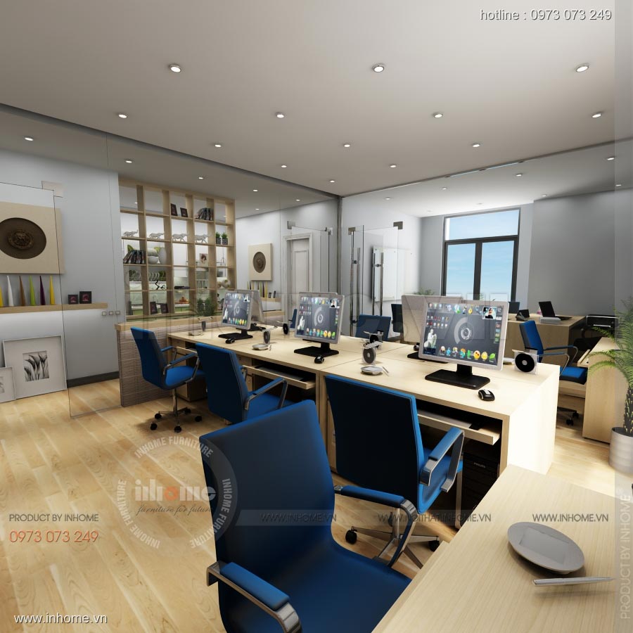 Thiết kế nội thất văn phòng công ty Nam Phát