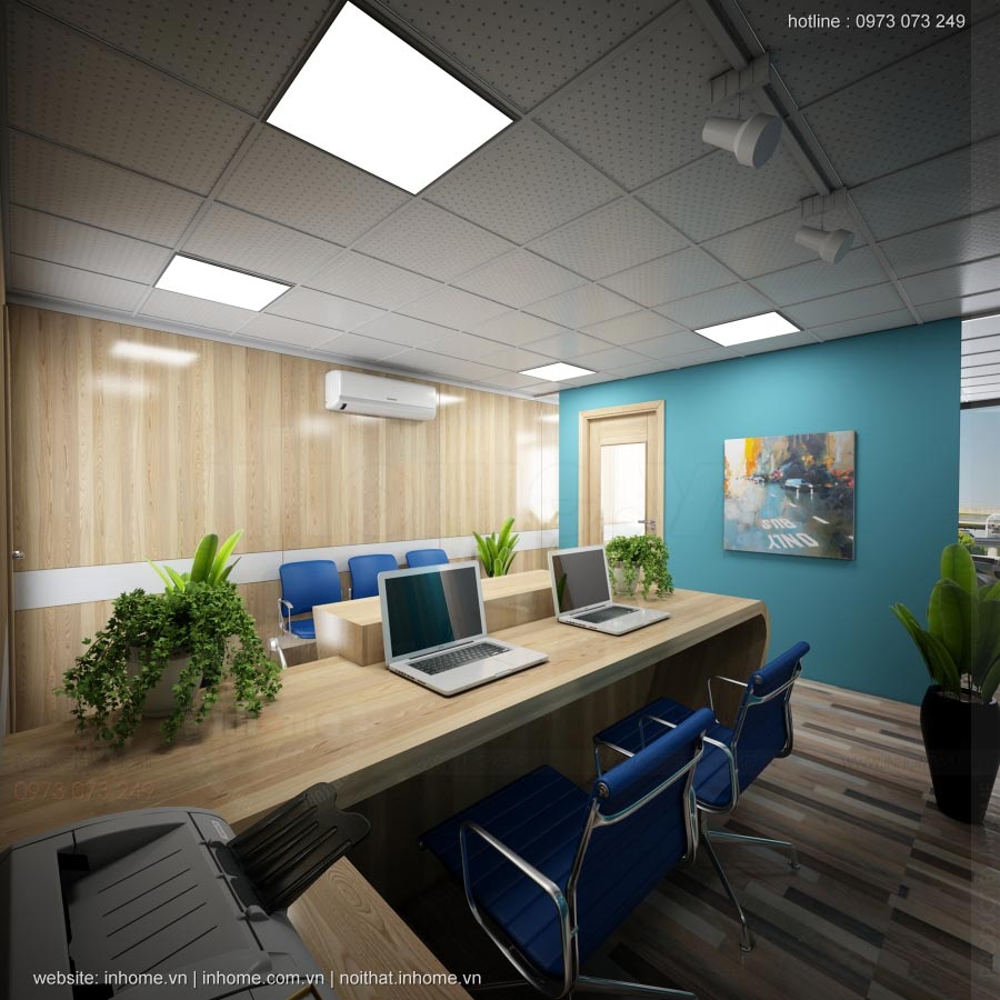 Thiết kế nội thất văn phòng luật Thụy Khuê
