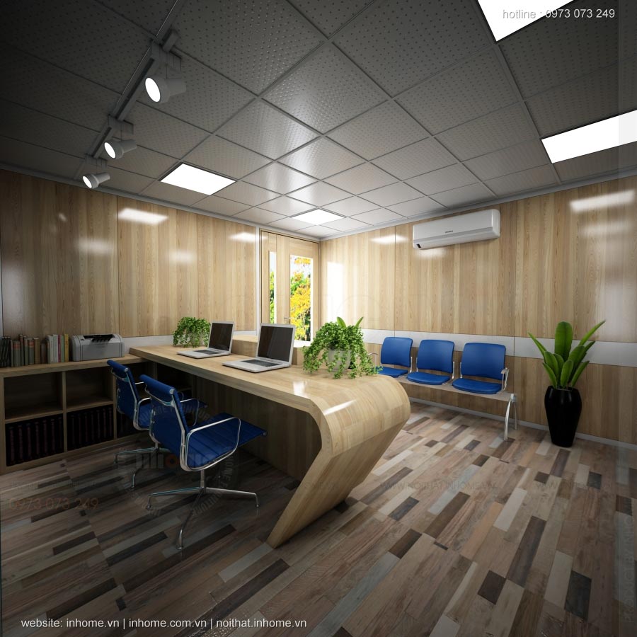Thiết kế nội thất văn phòng luật Thụy Khuê