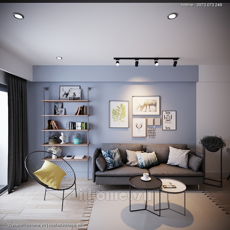 Phong cách hiện đại nâng tầm không gian thiết kế nội thất chung cư Việt Hưng