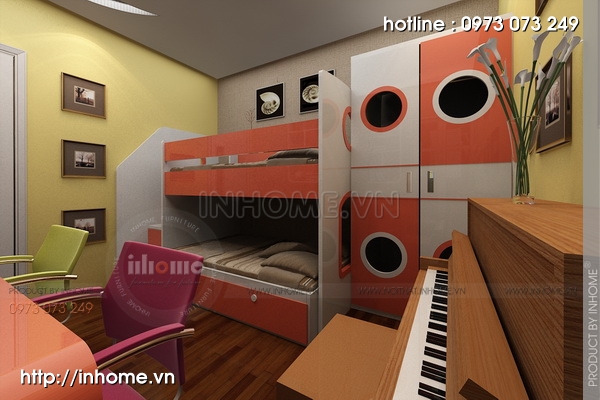 Thiết kế nội thất chung cư Trung Yên 09