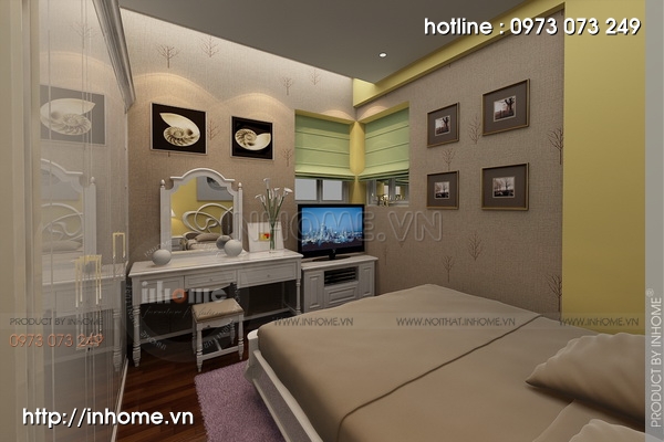 Thiết kế nội thất chung cư Trung Yên 16