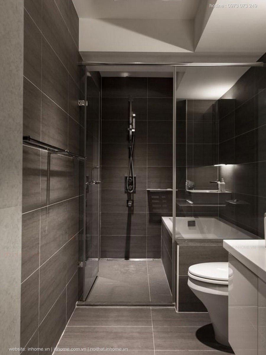 Thiết kế nội thất phòng tắm đẹp cho chung cư 08