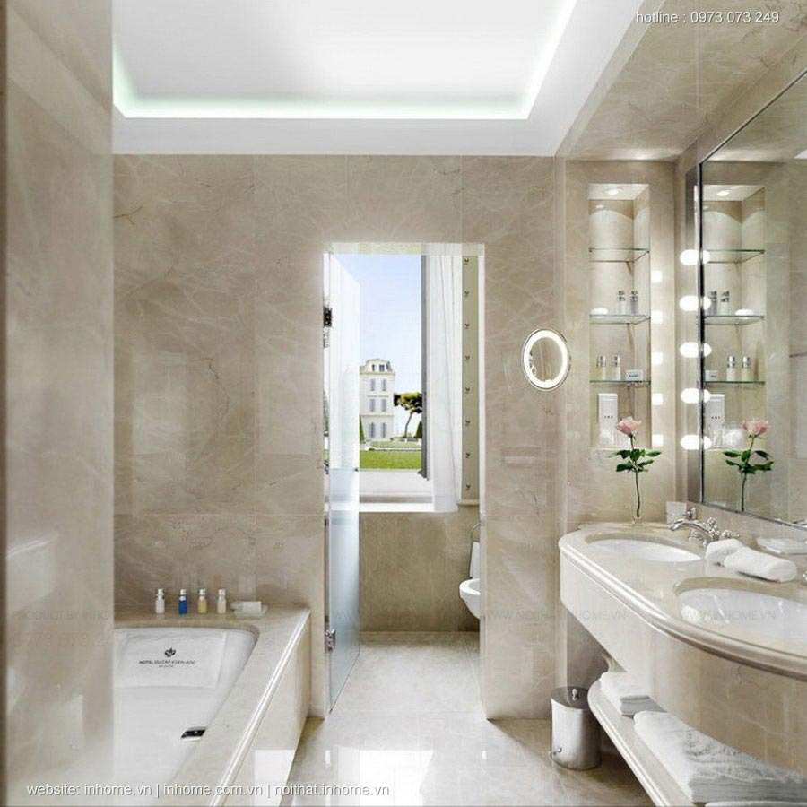 Thiết kế phòng tắm 4m2 đầy đủ tiện nghi rộng rãi thoải mái 07