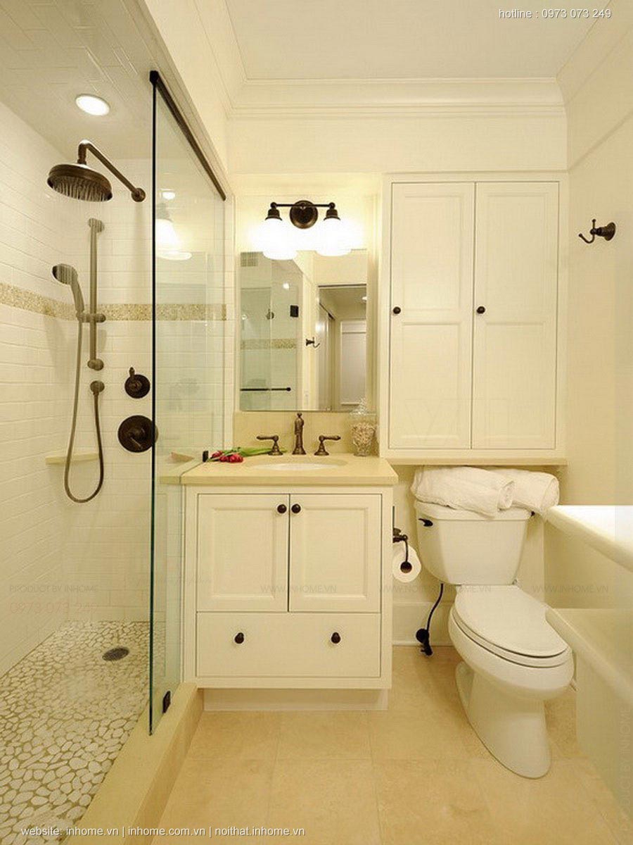Thiết kế phòng tắm nhỏ 2m2 đẹp lung linh