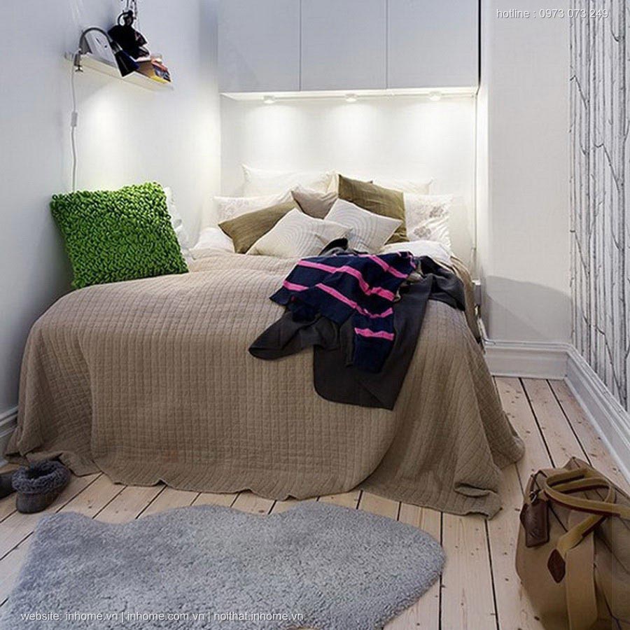 26 mẫu thiết kế nội thất phòng ngủ nhỏ đẹp, đơn giản nhất hiện nay 09
