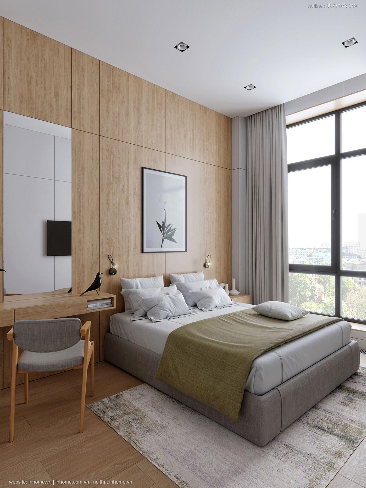 Giới thiệu phong cách nội thất tối giản của căn chung cư Hà Đông - Hà Nội 07