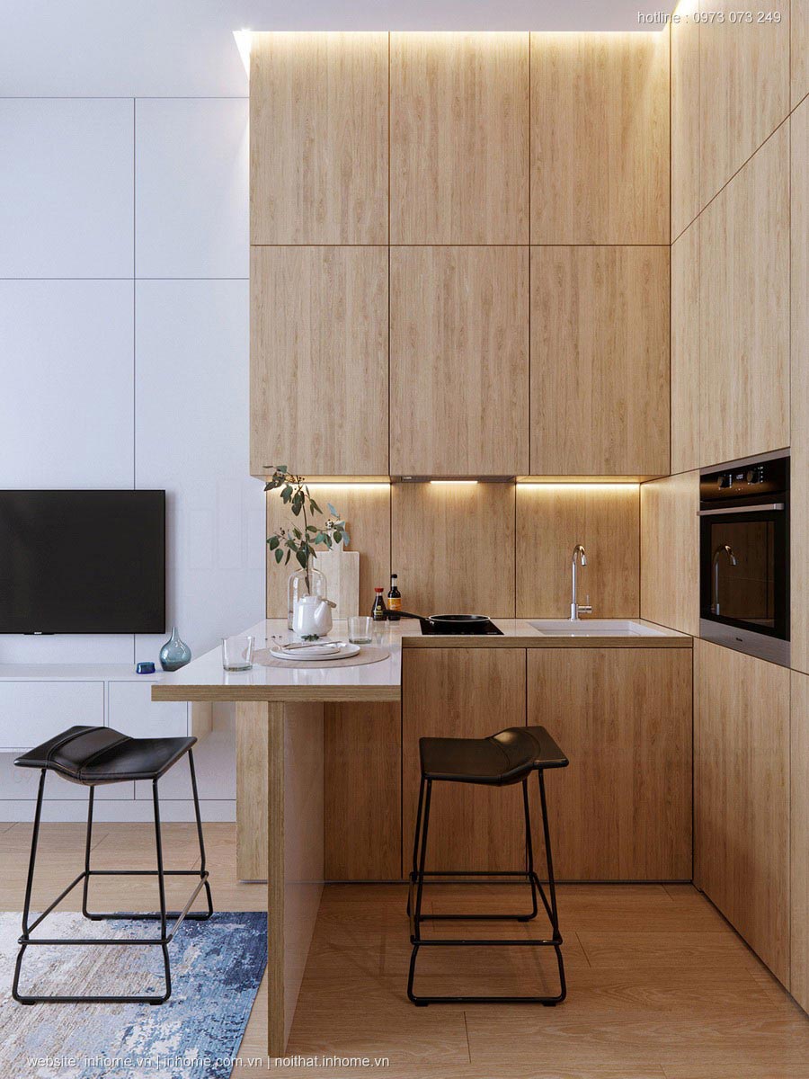 Giới thiệu phong cách nội thất tối giản của căn chung cư Hà Đông - Hà Nội 04