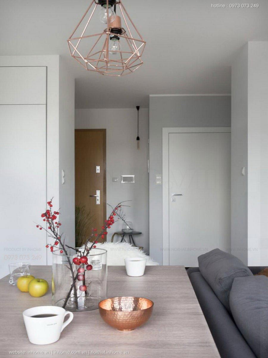 Mẫu thiết kế nội thất chung cư 72m2 đẹp và hiện đại nhất | Inhome