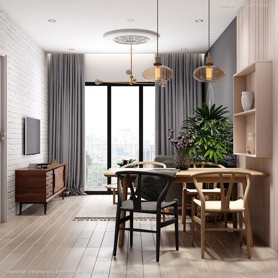 Thiết kế nội thất chung cư tại Hà Nội trọn gói giá tốt nhất | Inhome