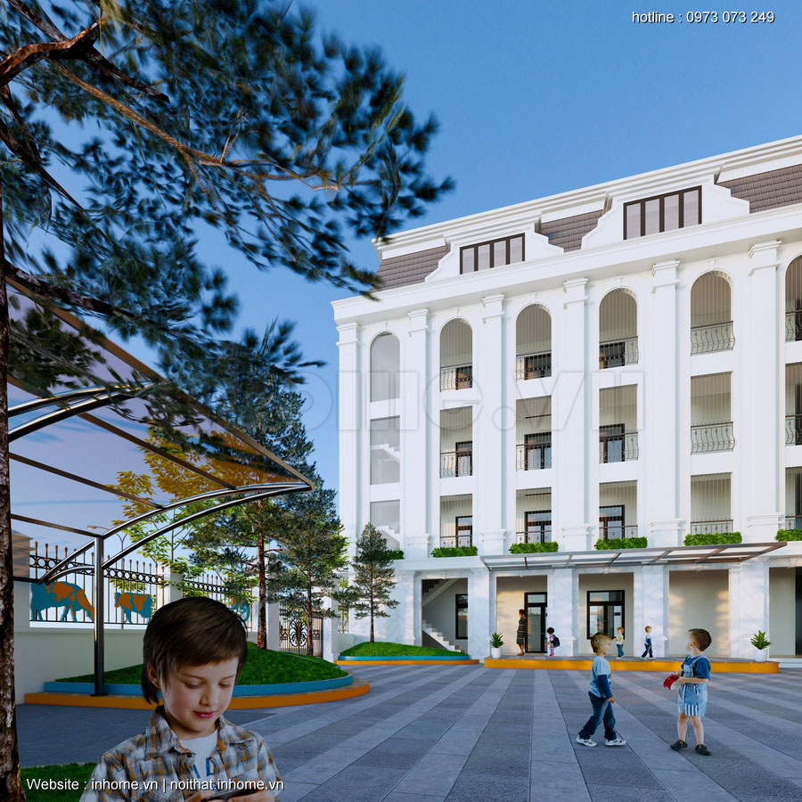 Thiết kế trường Sao Việt - Hải Phòng