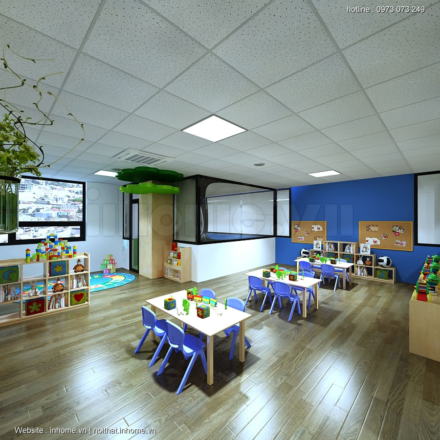 Thiết kế trường mầm non Trẻ Tài Năng TalentKids Kindergarten